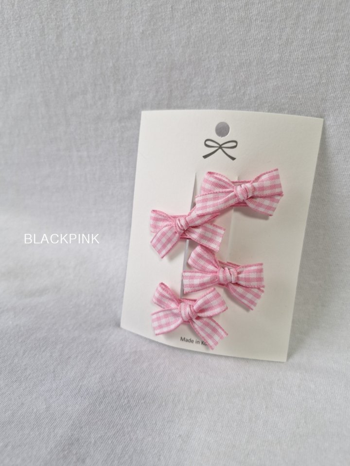 Black Pink - Korean Children Fashion - #prettylittlegirls - Mini Ribbon Set - 3