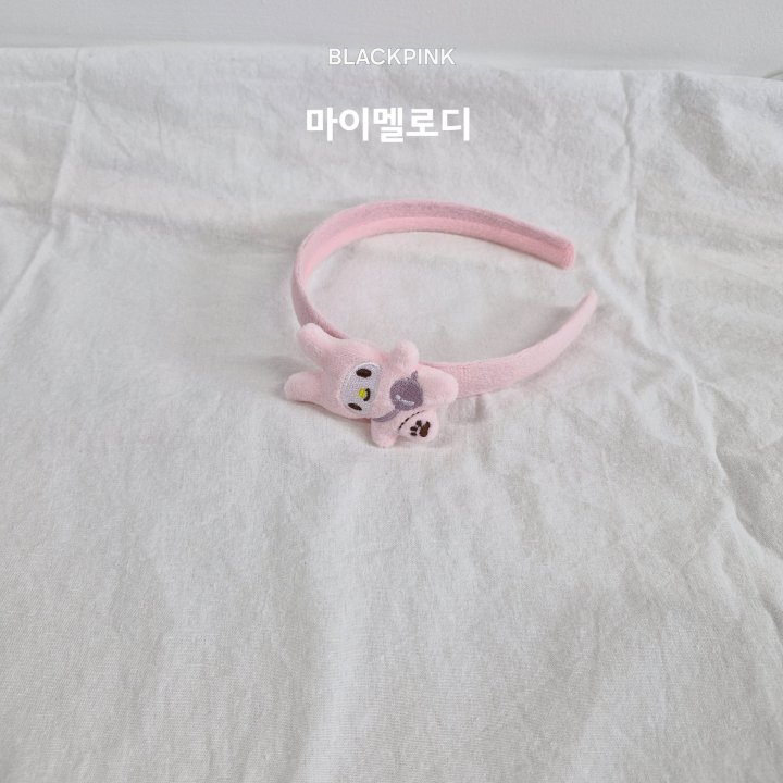 Black Pink - Korean Children Fashion - #toddlerclothing - Sanrio Headband - 4