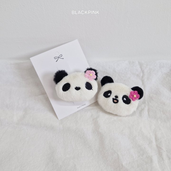 Black Pink - Korean Children Fashion - #stylishchildhood - Panda Set - 3