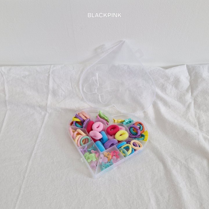 Black Pink - Korean Children Fashion - #stylishchildhood - Random BIG Heart Case - 2