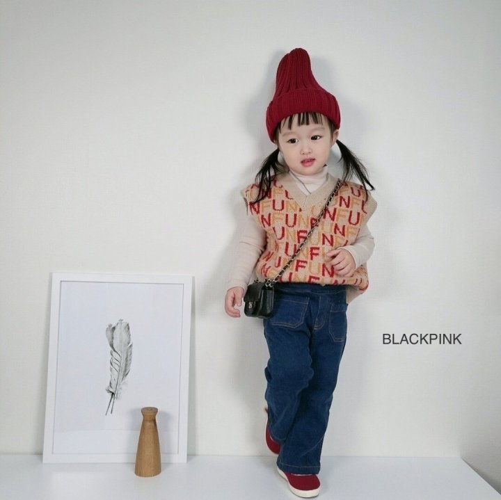 Black Pink - Korean Children Fashion - #todddlerfashion - FUN Vest - 9