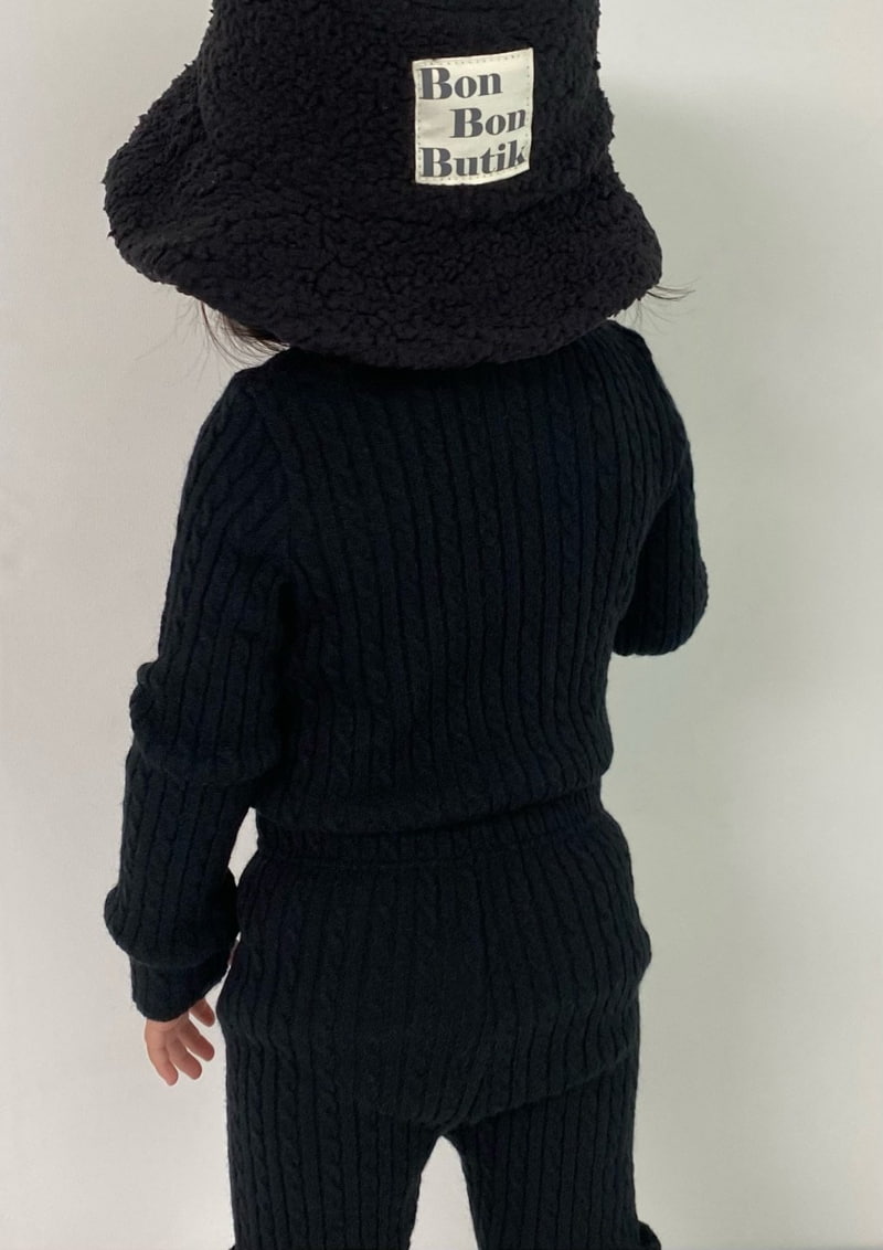 Bon Bon Butik - Korean Children Fashion - #kidsstore - Cable Knit Tee - 8