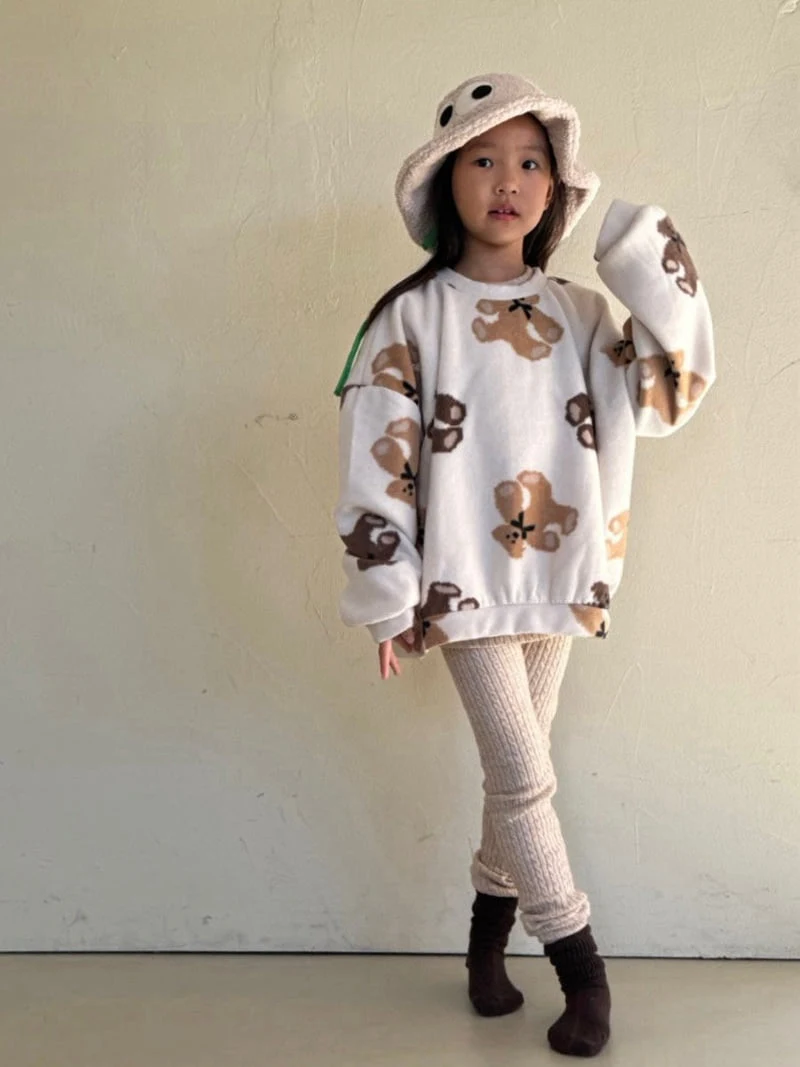 Bon Bon Butik - Korean Children Fashion - #toddlerclothing - Bear Top - 11