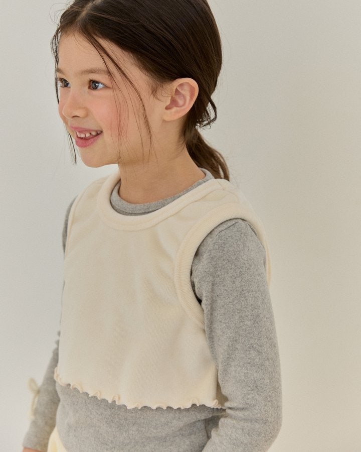 Bonaloi - Korean Children Fashion - #childrensboutique - Warm Mini Vest - 7