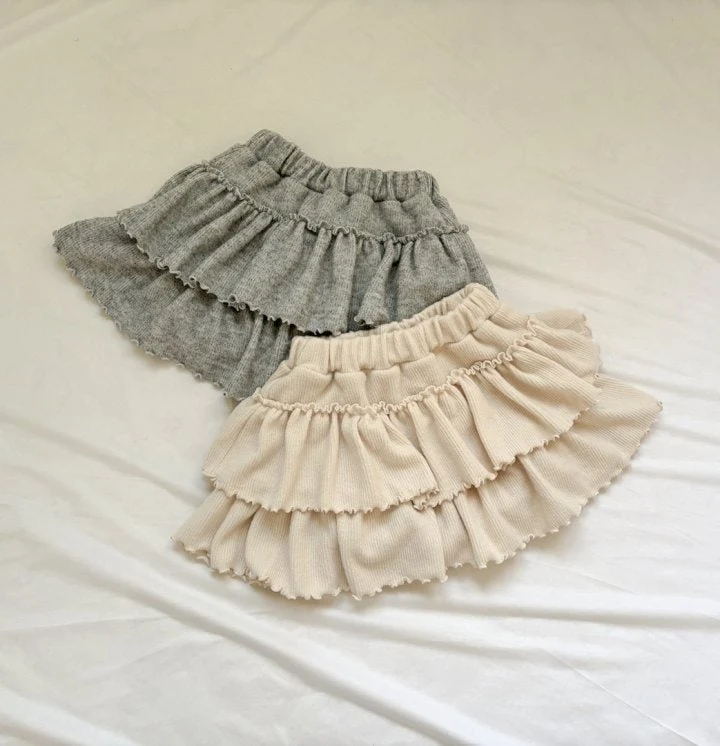 Bonaloi - Korean Children Fashion - #designkidswear - Volume Bloomer Skirt