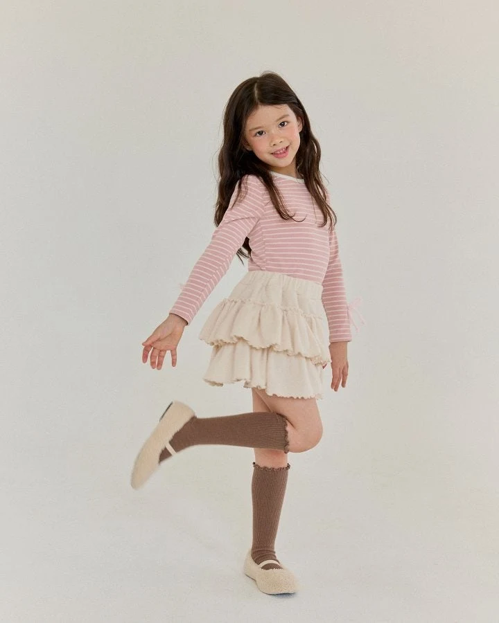 Bonaloi - Korean Children Fashion - #fashionkids - Volume Bloomer Skirt - 3