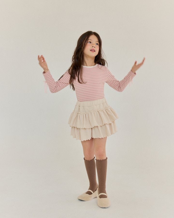 Bonaloi - Korean Children Fashion - #fashionkids - Volume Bloomer Skirt - 4