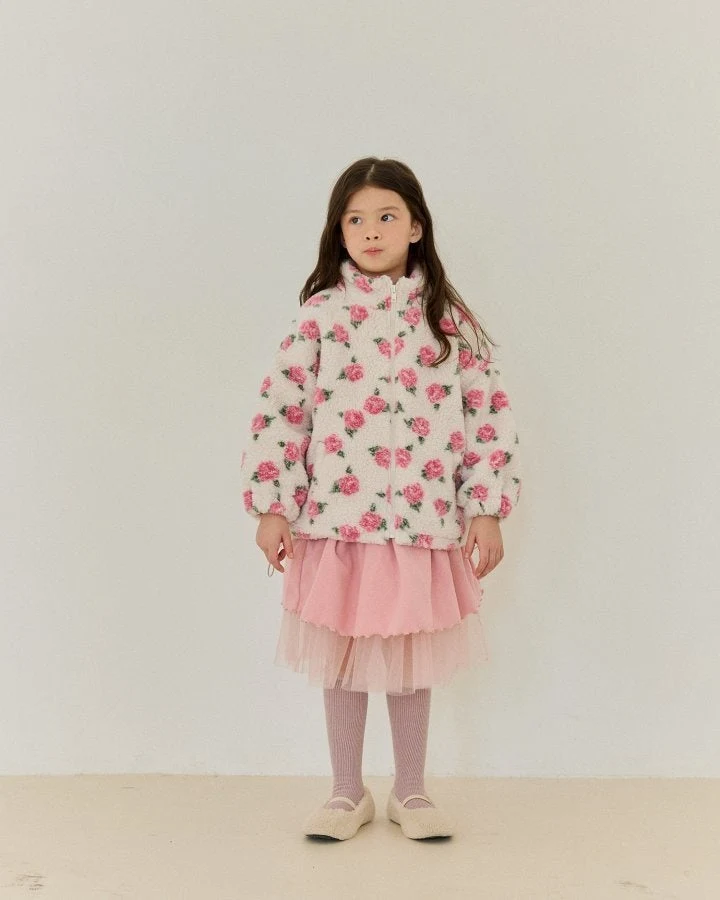 Bonaloi - Korean Children Fashion - #kidsstore - Rose Dumble China Jumper - 3