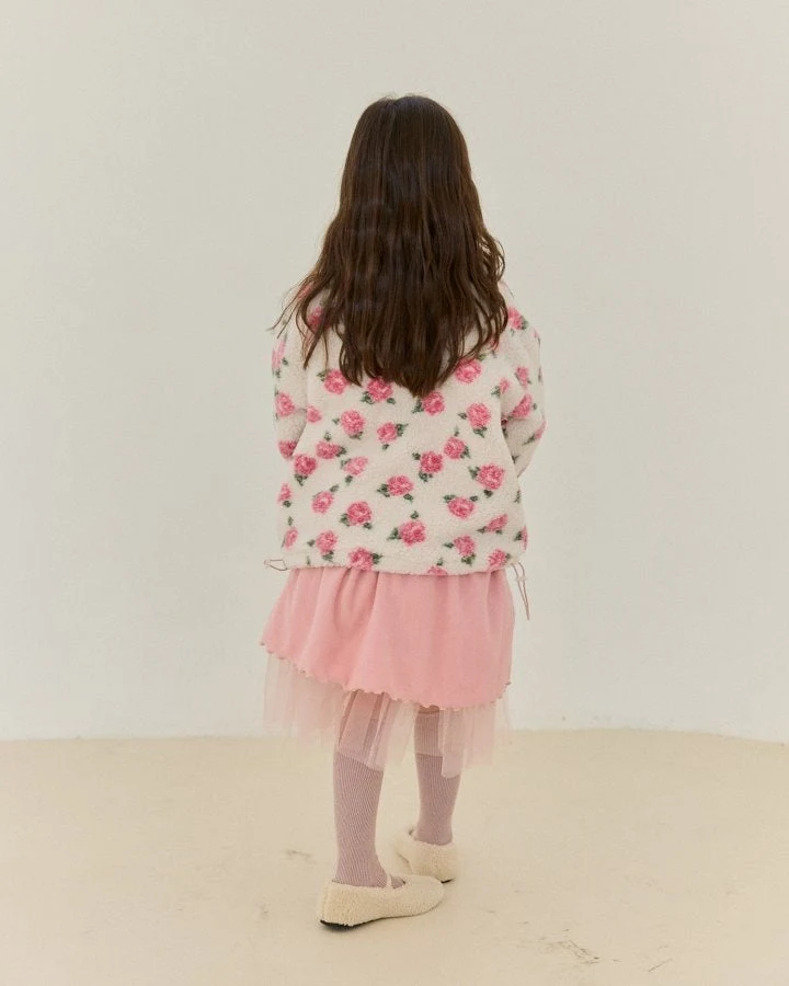 Bonaloi - Korean Children Fashion - #littlefashionista - Rose Dumble China Jumper - 6