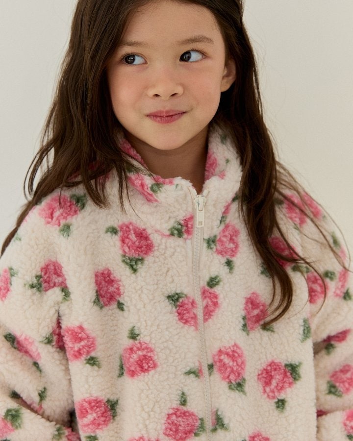 Bonaloi - Korean Children Fashion - #magicofchildhood - Rose Dumble China Jumper - 7