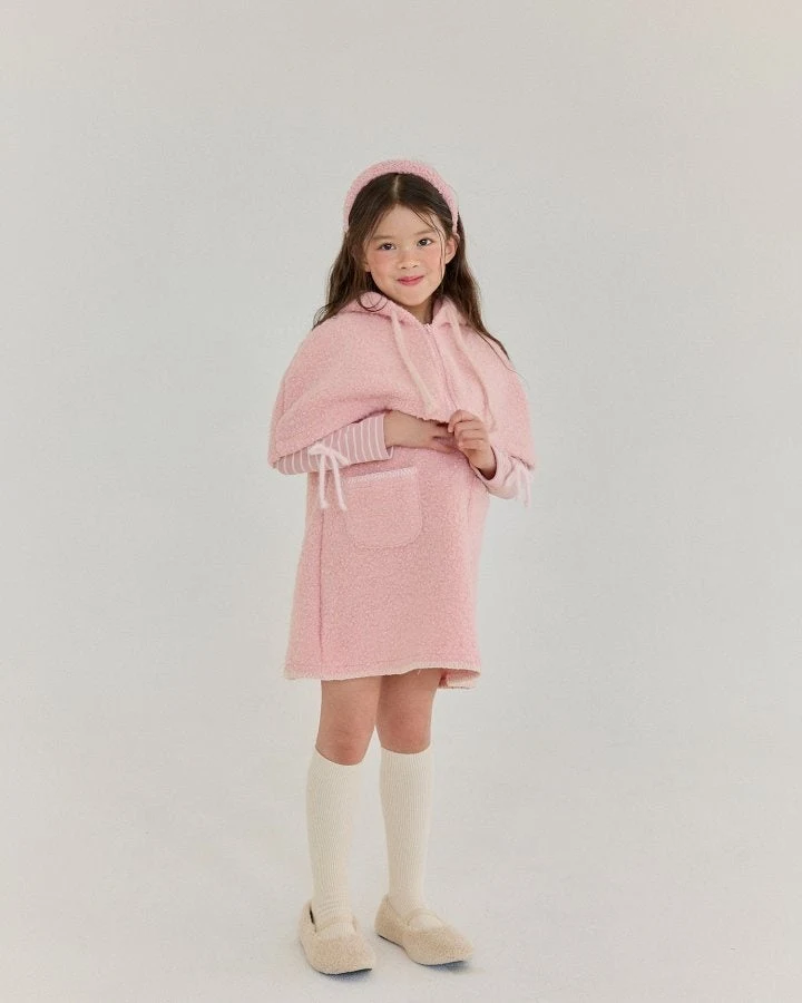 Bonaloi - Korean Children Fashion - #magicofchildhood - Bubble Hood Cape - 5