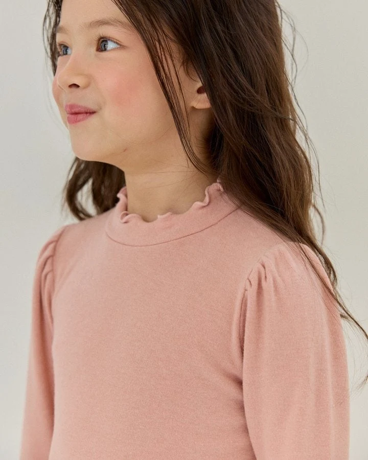 Bonaloi - Korean Children Fashion - #stylishchildhood - Cozy Wave Turtleneck Tee - 7