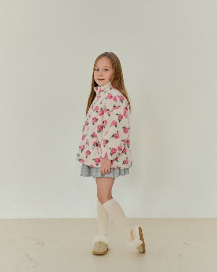 Bonaloi - Korean Children Fashion - #stylishchildhood - Rose Dumble China Jumper - 12