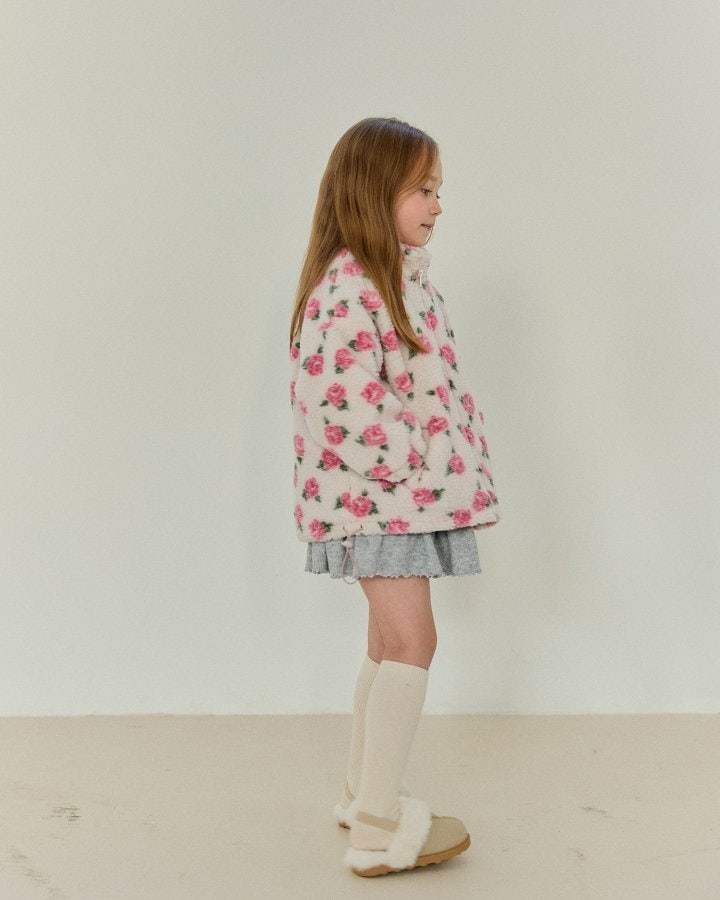 Bonaloi - Korean Children Fashion - #todddlerfashion - Rose Dumble China Jumper - 10