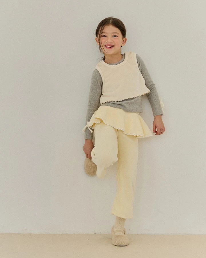 Bonaloi - Korean Children Fashion - #todddlerfashion - Warm Mini Vest - 4