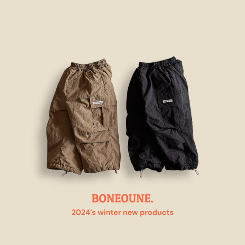 Boneoune - Korean Children Fashion - #childofig - Beaker Padded Cargo Pants