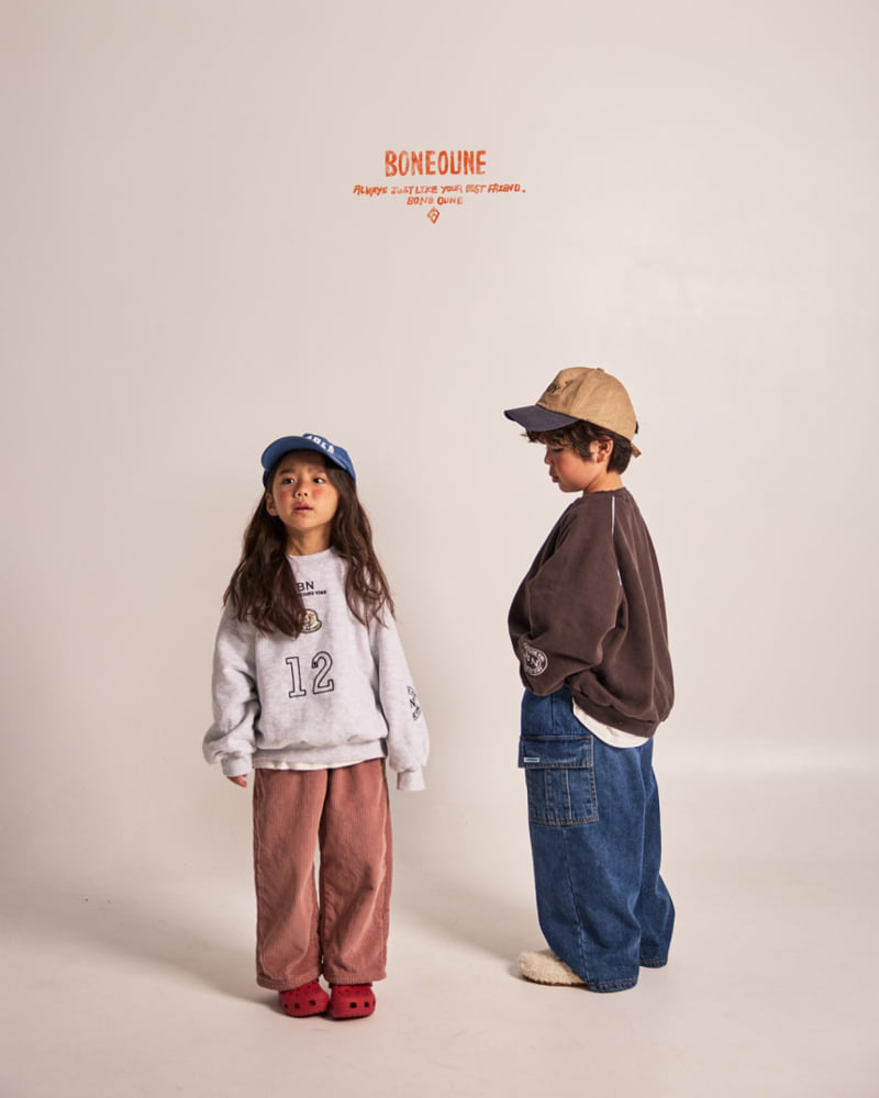 Boneoune - Korean Children Fashion - #childofig - Mark Bonding Cargo Jeans - 9