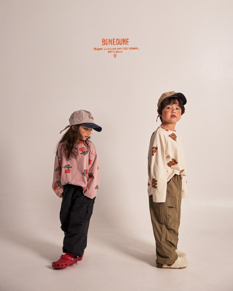 Boneoune - Korean Children Fashion - #childrensboutique - Cree Flower Single Tee - 3