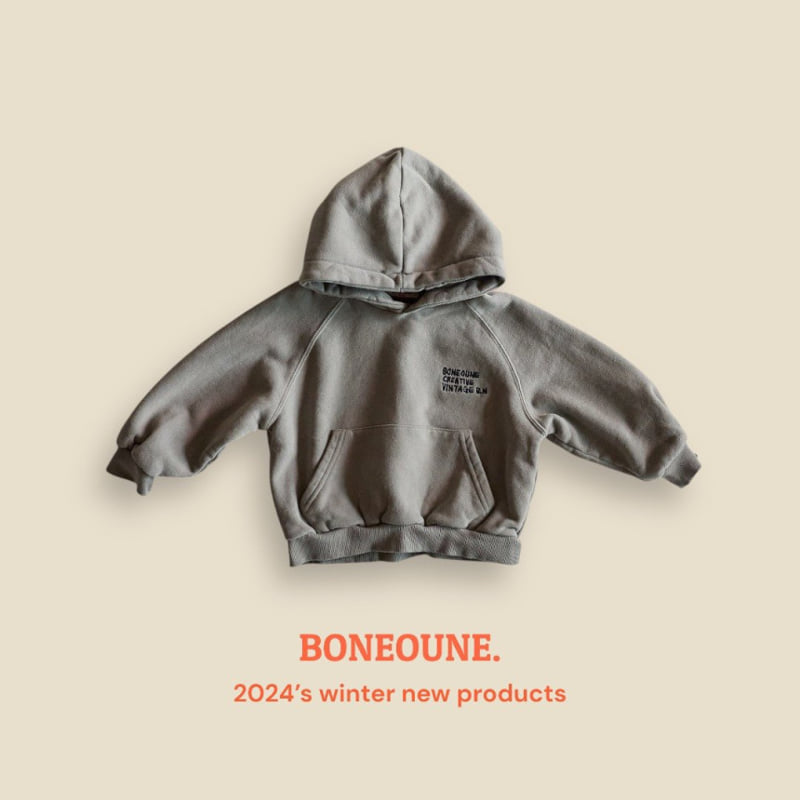 Boneoune - Korean Children Fashion - #childrensboutique - Solid Fleece Hood - 5