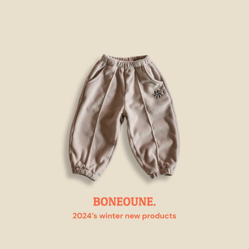 Boneoune - Korean Children Fashion - #childofig - Melting Fleece Jogger Pants - 4