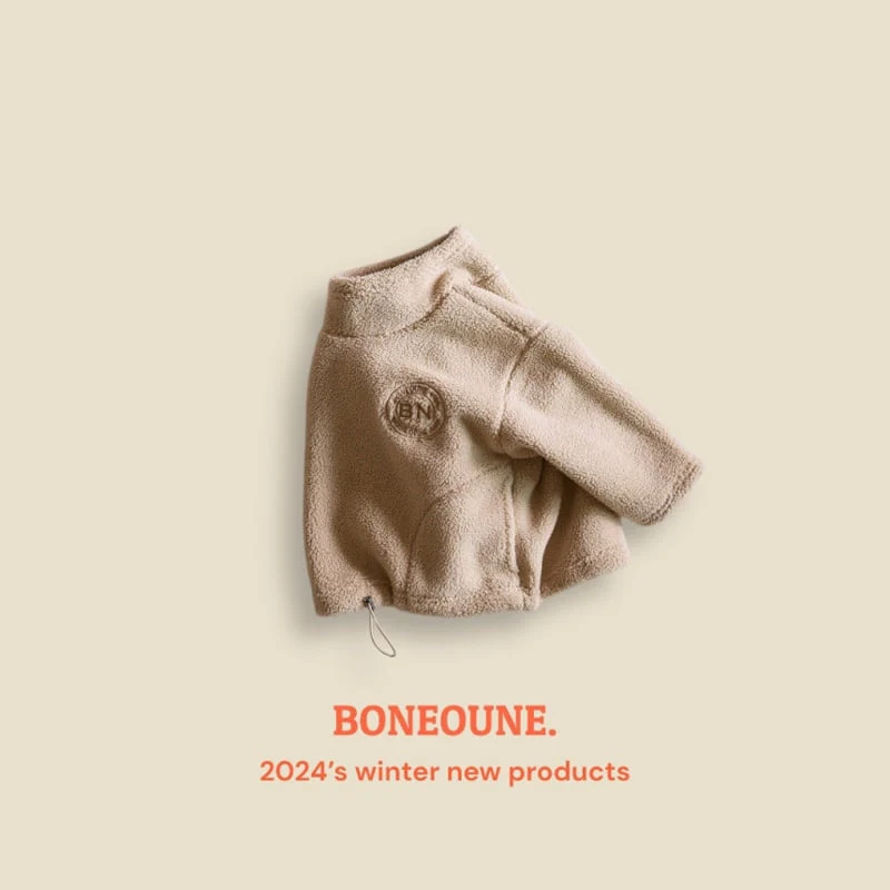 Boneoune - Korean Children Fashion - #designkidswear - Popo Fleece Top - 5