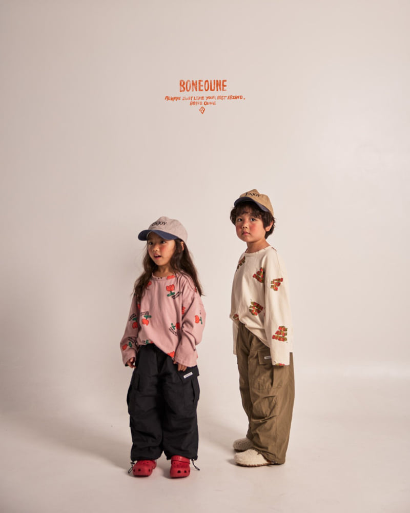 Boneoune - Korean Children Fashion - #childrensboutique - Cree Flower Single Tee - 4