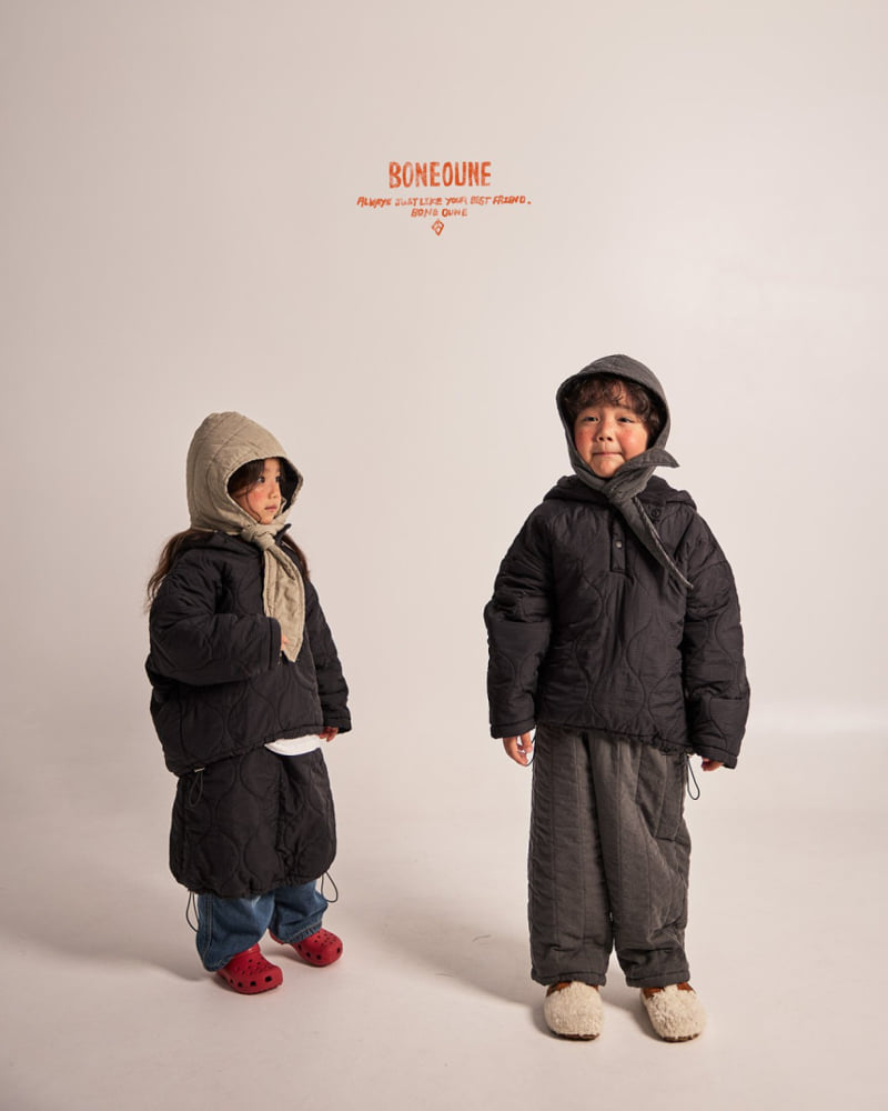 Boneoune - Korean Children Fashion - #designkidswear - Arpu Padded Skirt - 7