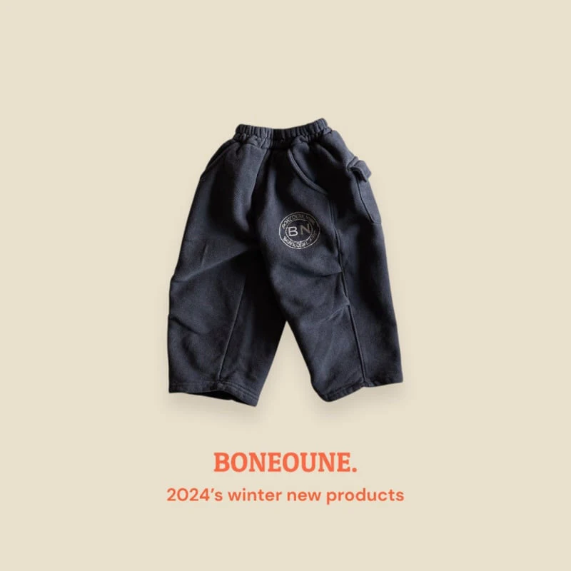 Boneoune - Korean Children Fashion - #designkidswear - Biscuits Fleece Pants - 3