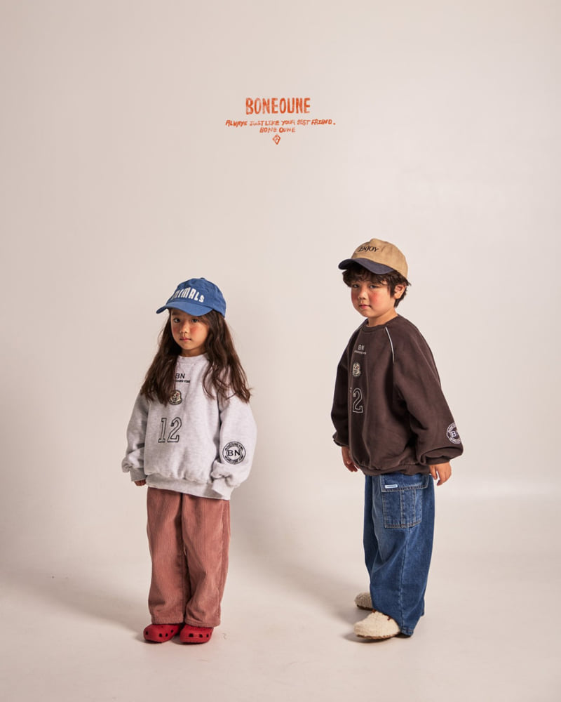 Boneoune - Korean Children Fashion - #designkidswear - Mark Bonding Cargo Jeans - 11