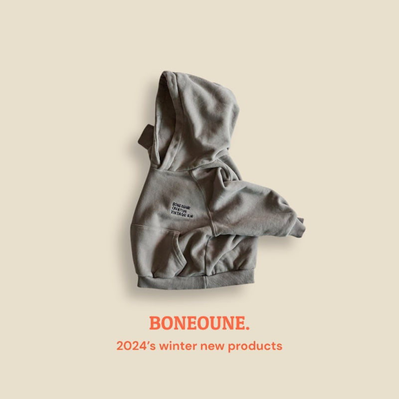 Boneoune - Korean Children Fashion - #designkidswear - Solid Fleece Hood - 6