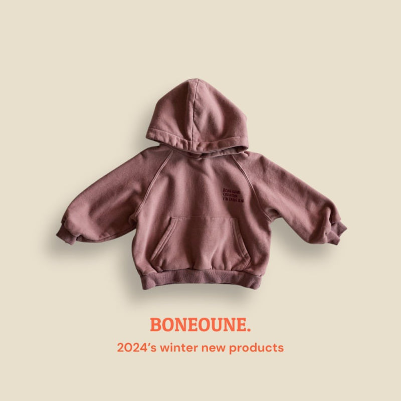 Boneoune - Korean Children Fashion - #discoveringself - Solid Fleece Hood - 7