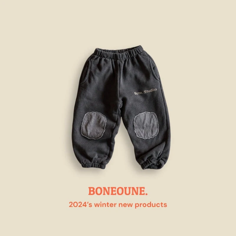 Boneoune - Korean Children Fashion - #discoveringself - Round Pigment Jogger Pants - 4