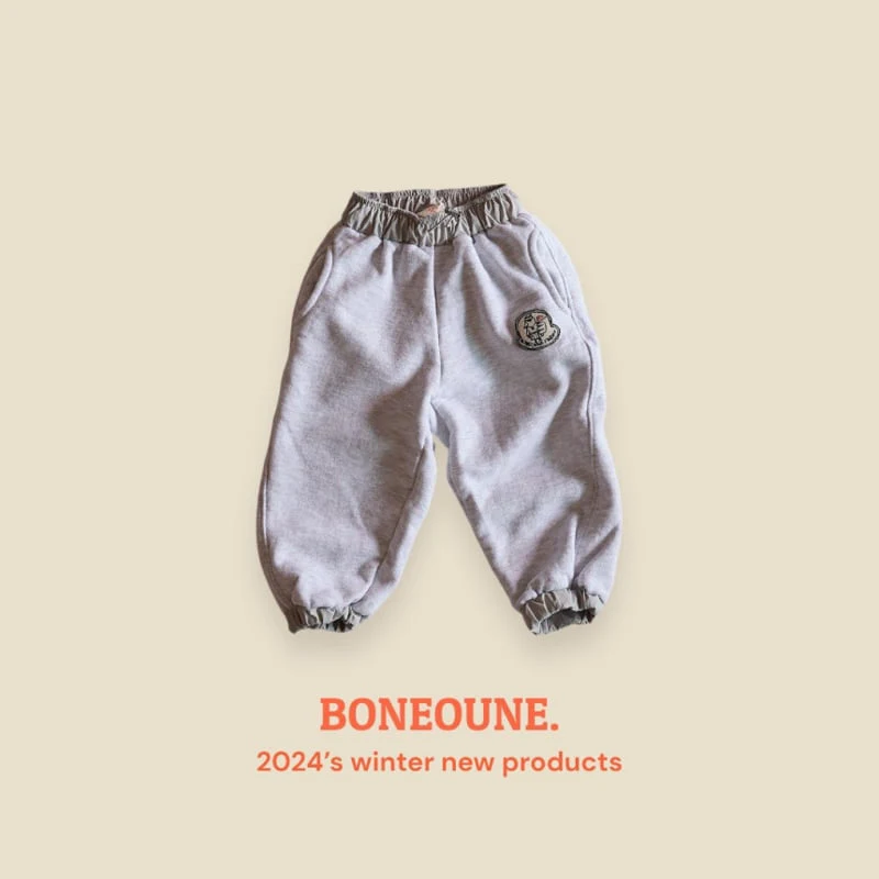 Boneoune - Korean Children Fashion - #fashionkids - String Jogger Pants - 2