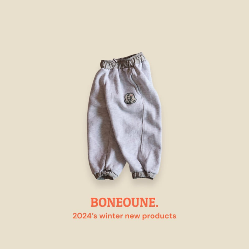 Boneoune - Korean Children Fashion - #kidsshorts - String Jogger Pants - 3