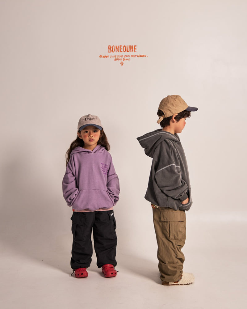 Boneoune - Korean Children Fashion - #littlefashionista - Your Vibe Hoodie - 8