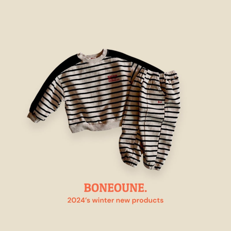 Boneoune - Korean Children Fashion - #littlefashionista - Montblanc Fleece Sweatshirt - 6