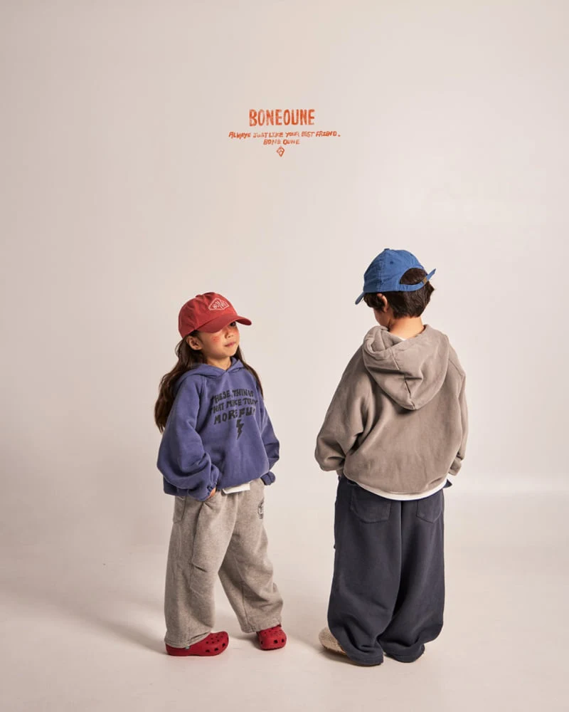 Boneoune - Korean Children Fashion - #littlefashionista - Biscuits Fleece Pants - 10