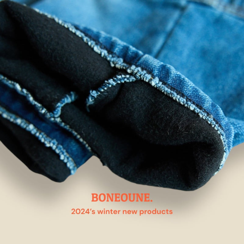 Boneoune - Korean Children Fashion - #Kfashion4kids - Mark Bonding Cargo Jeans - 4