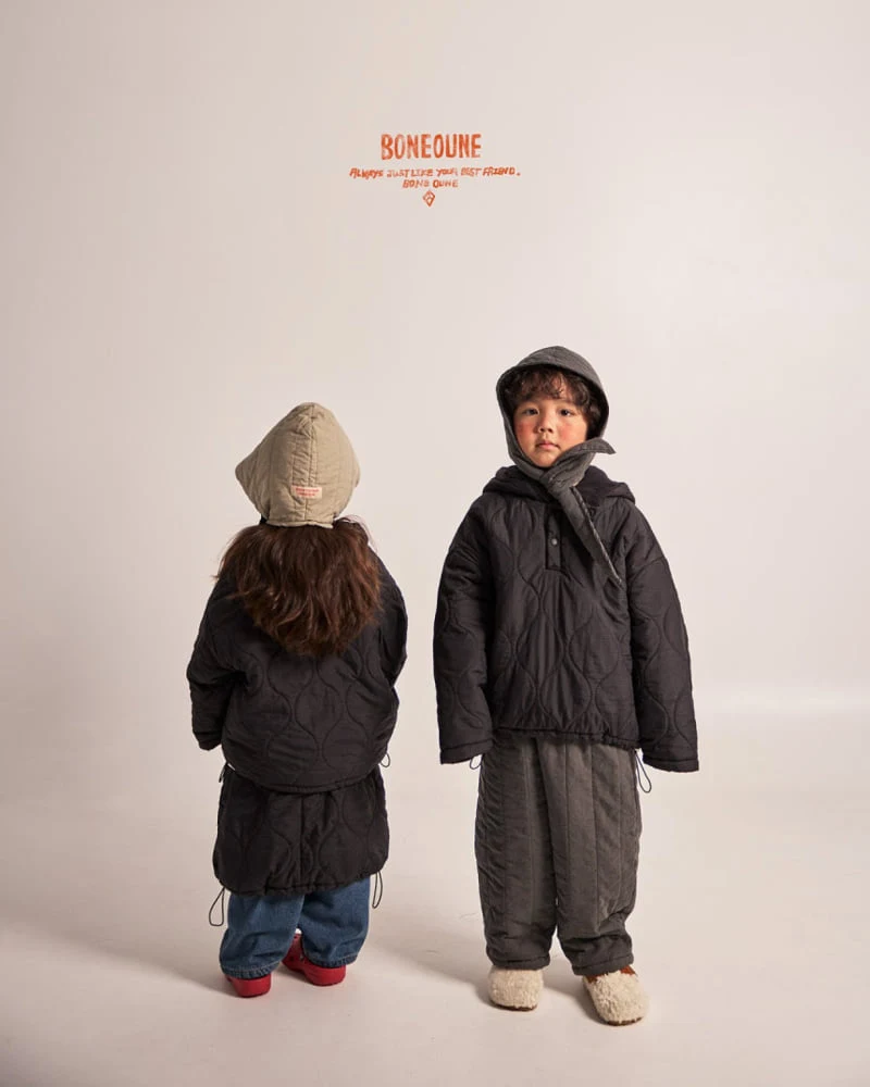 Boneoune - Korean Children Fashion - #littlefashionista - Arpo Padded Anorak - 3