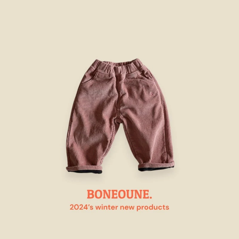 Boneoune - Korean Children Fashion - #magicofchildhood - Winter Corduroy Pants - 6