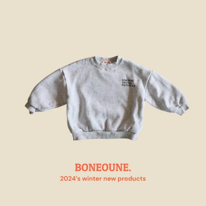 Boneoune - Korean Children Fashion - #magicofchildhood - Sugar Fleece Sweatshirt - 5