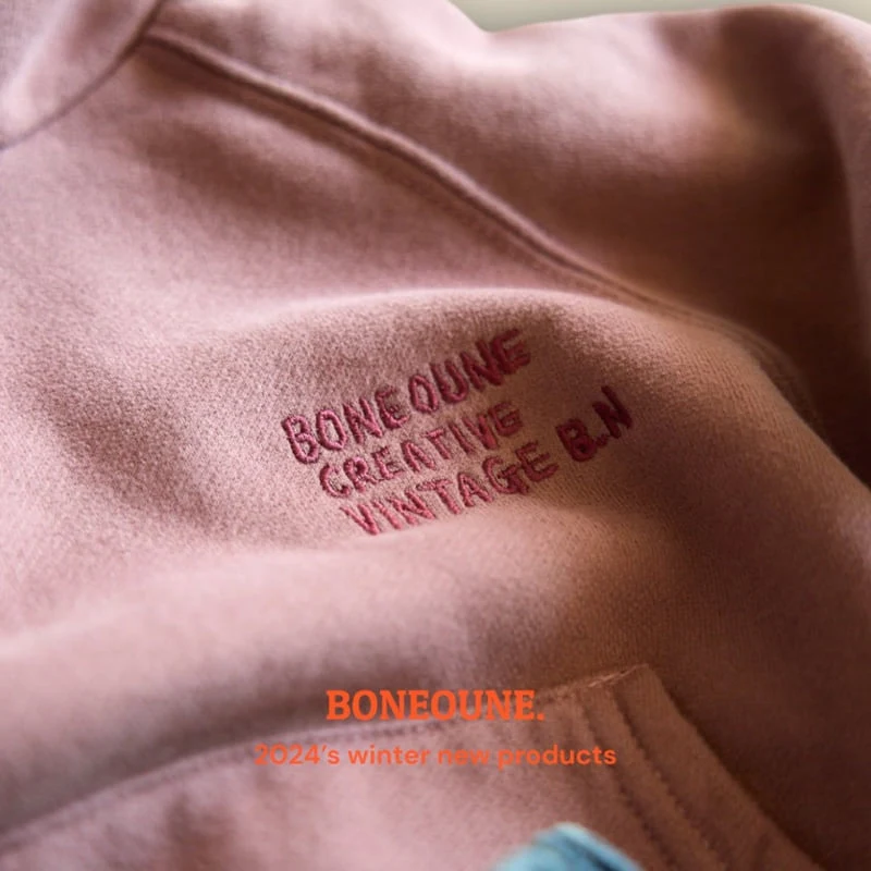 Boneoune - Korean Children Fashion - #littlefashionista - Solid Fleece Jogger Pants - 4