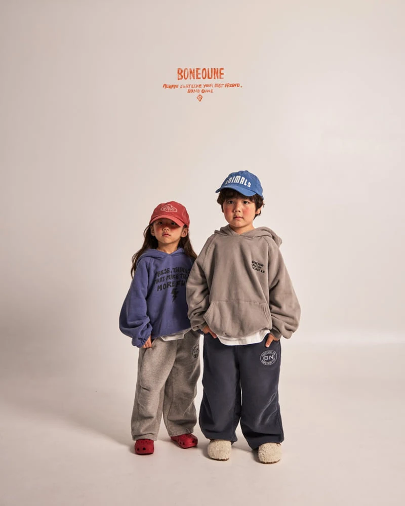 Boneoune - Korean Children Fashion - #magicofchildhood - Biscuits Fleece Pants - 11