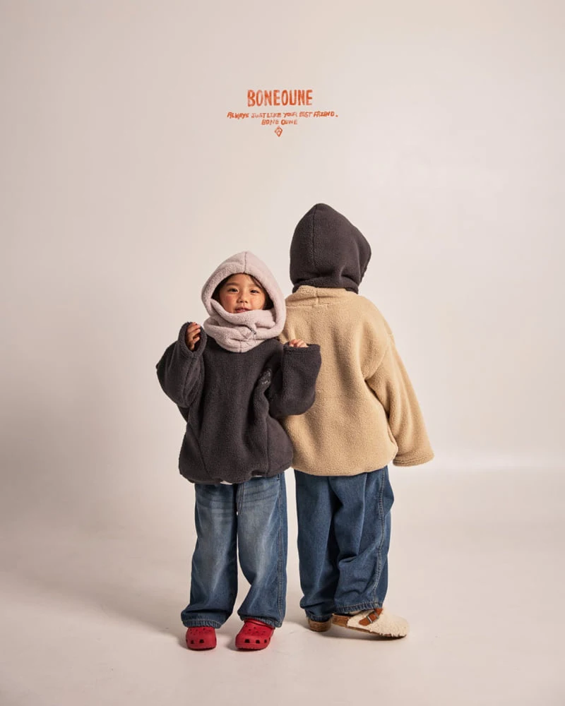 Boneoune - Korean Children Fashion - #magicofchildhood - Fleece Warmer - 11