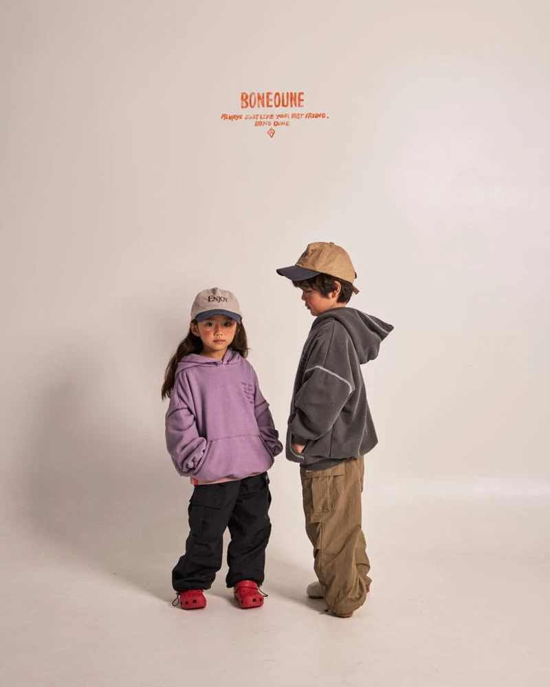 Boneoune - Korean Children Fashion - #minifashionista - Your Vibe Hoodie - 10