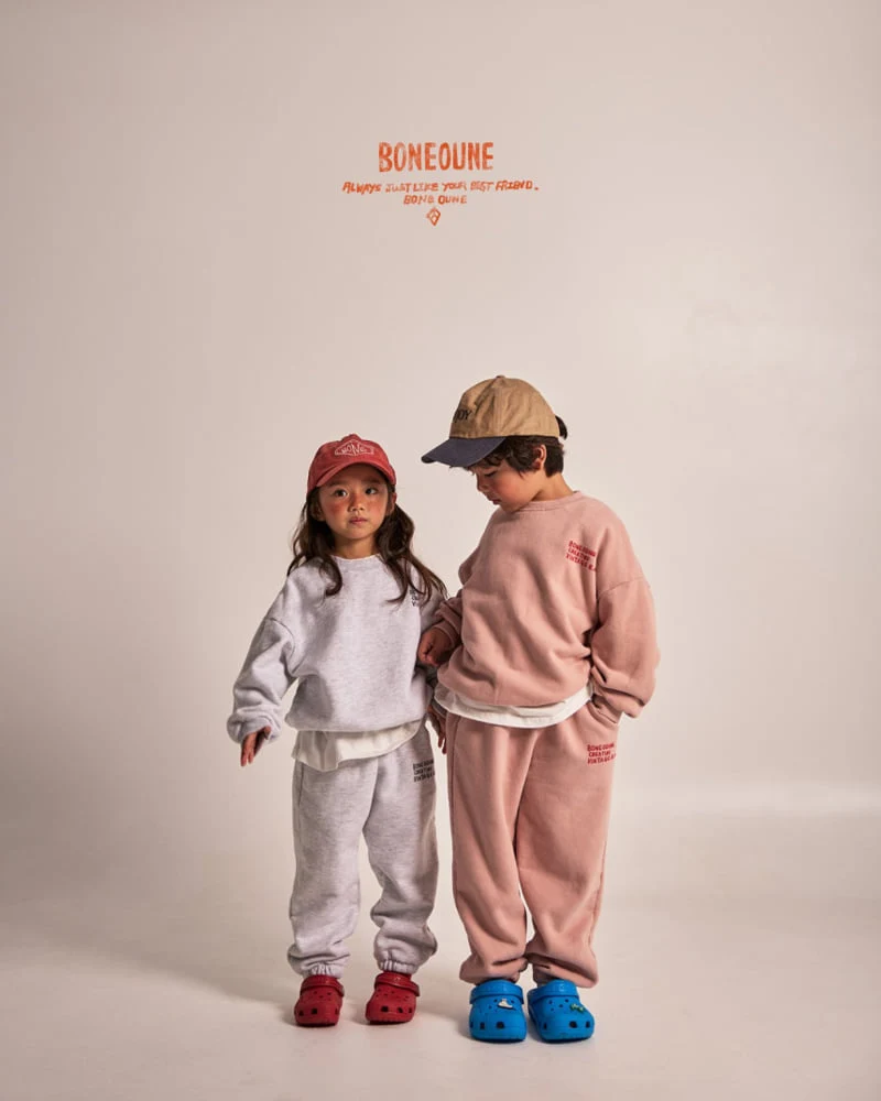 Boneoune - Korean Children Fashion - #minifashionista - Sugar Fleece Jogger Pants - 10