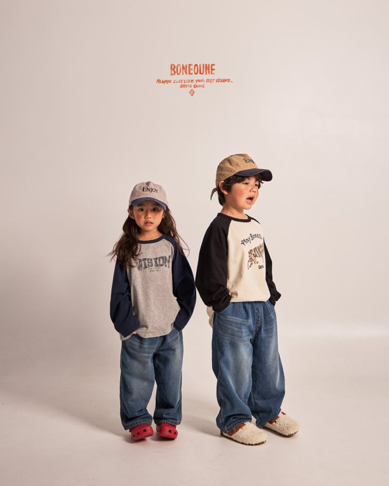 Boneoune - Korean Children Fashion - #stylishchildhood - Vision Ragran Tee - 7