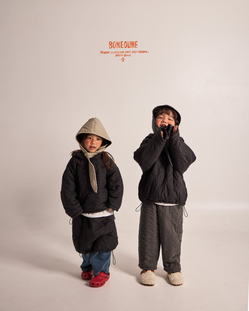 Boneoune - Korean Children Fashion - #toddlerclothing - Arpo Padded Anorak - 8