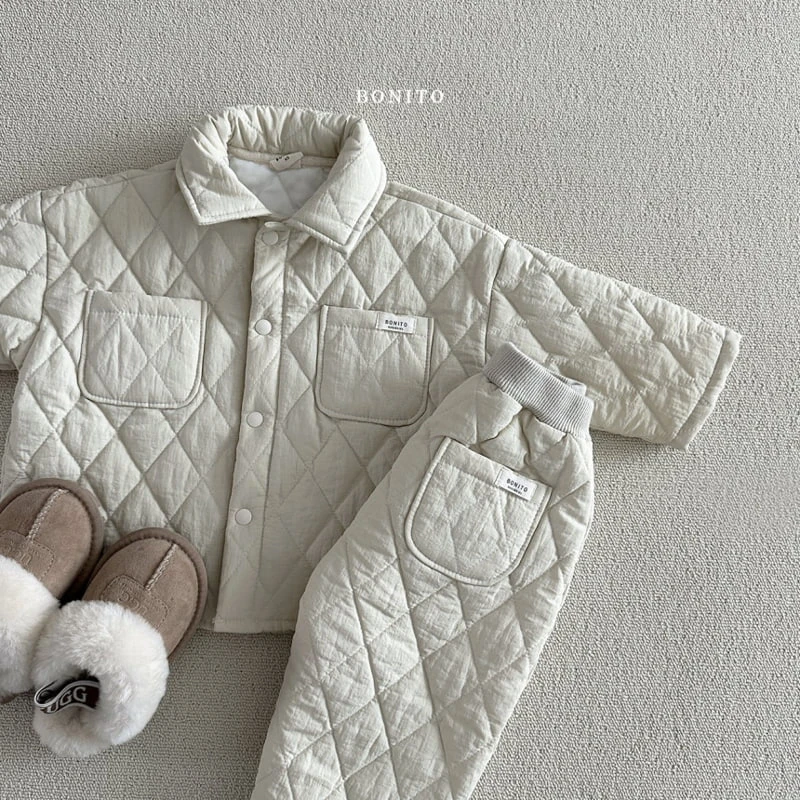 Bonito - Korean Baby Fashion - #babyboutique - Dia Quilted Pants - 6