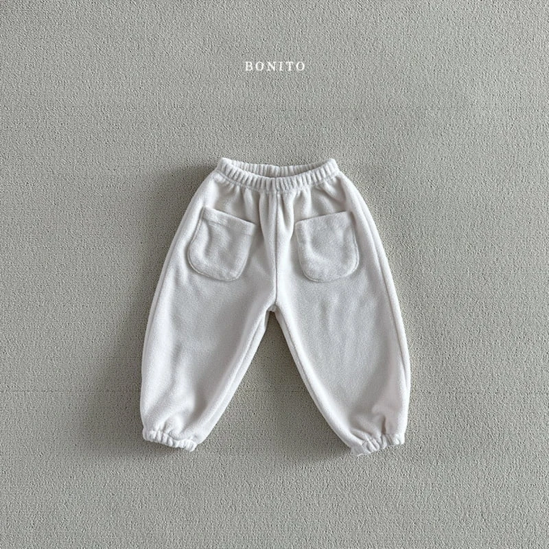 Bonito - Korean Baby Fashion - #babyboutique - Cloud Front Pocket Jogger Pants - 3